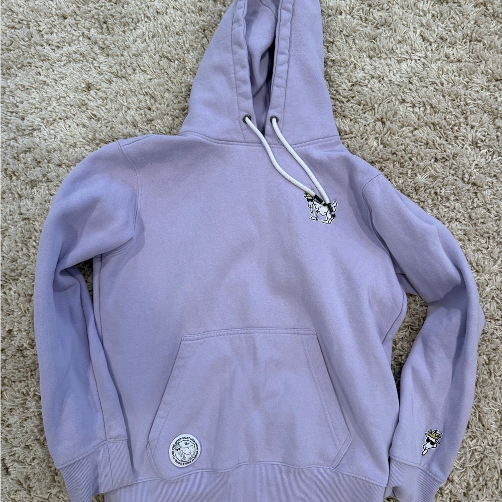 GOAT USA Light Purple Women's Hoodie